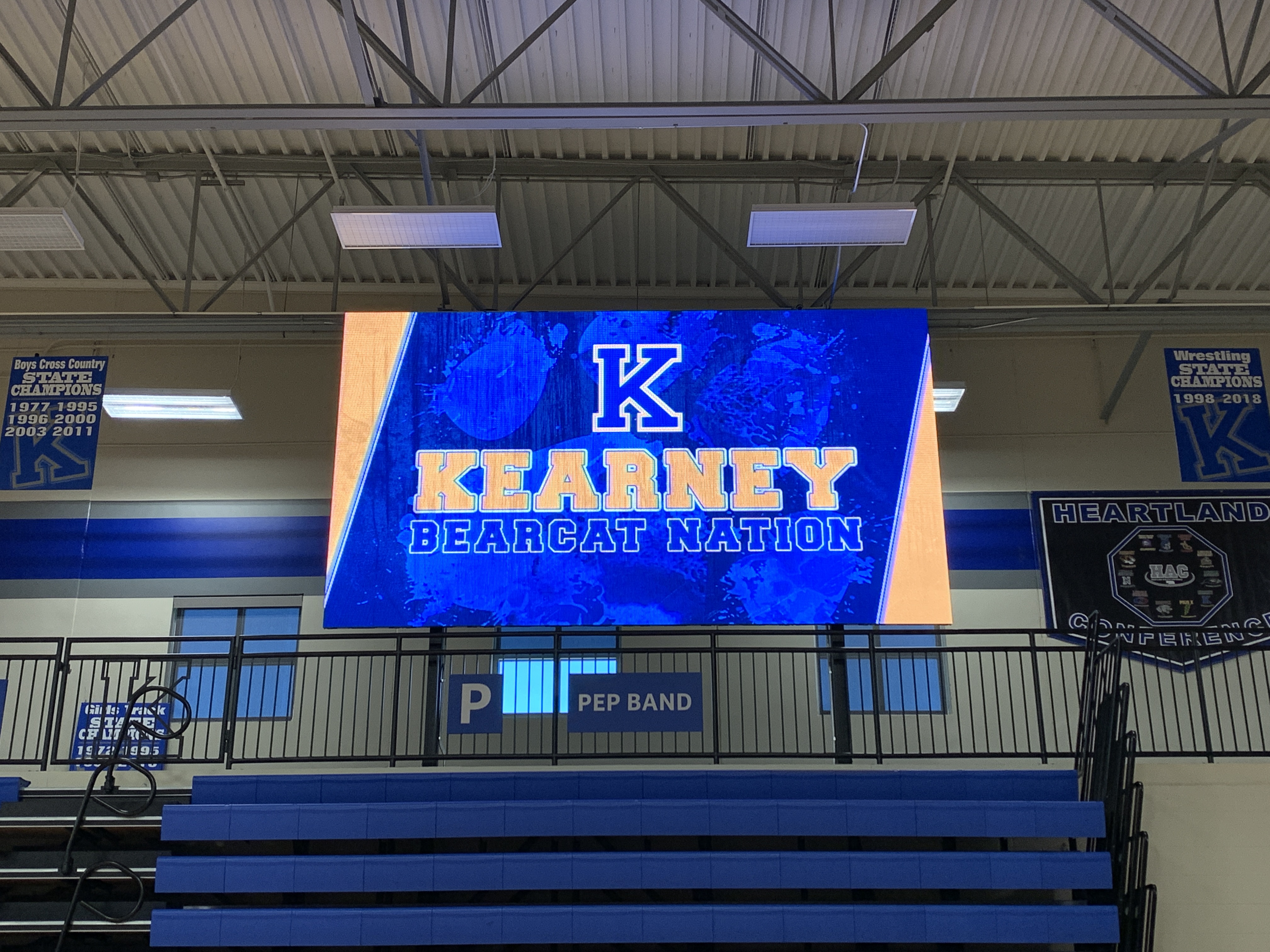 Kearney High School Installs Largest Indoor Video Scoreboard in a